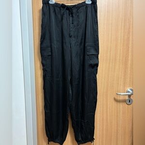 PINK Victoria's Secret Black Cargo Pants